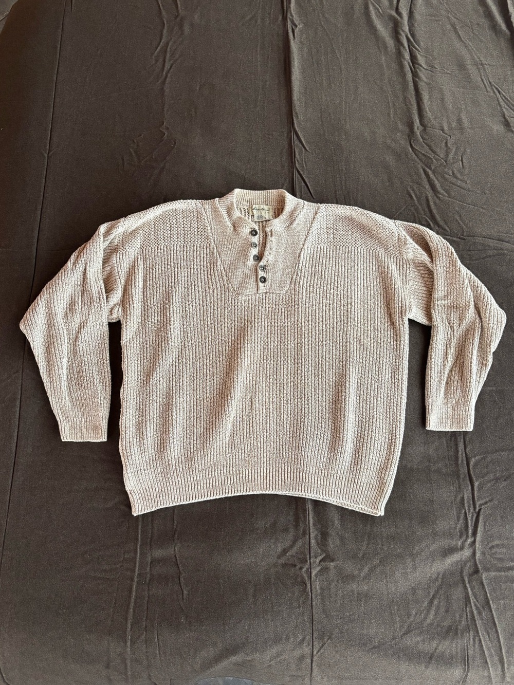 Vintage Eddie Bauer Cotton Knit Sweater